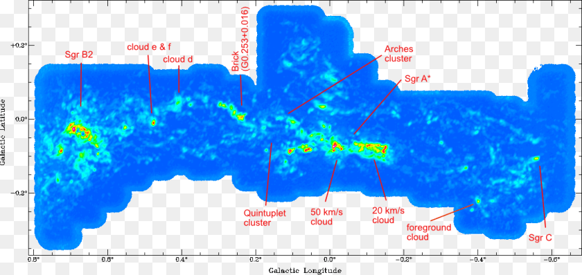 Central Molecular Zone Galactic Center Molecular Clouds, Outdoors, Nature PNG
