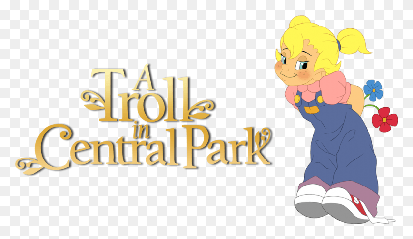 997x547 Central Park Clipart Background Gus A Troll In Central Park, Text, Person, Human HD PNG Download