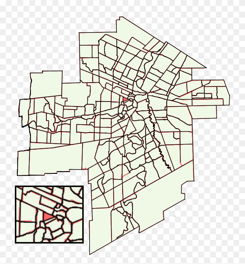 739x842 Central Park Winnipeg Location On A Map Line Art, Diagram, Plot, Plan HD PNG Download