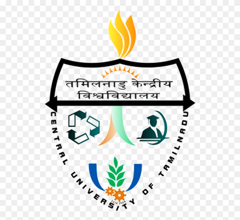 531x710 Central University Of Tamil Nadu Logo, Symbol, Emblem, Trademark HD PNG Download