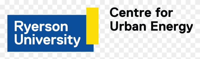 1171x281 Centre For Urban Energy At Ryerson University Ryerson University, Text, Logo, Symbol HD PNG Download