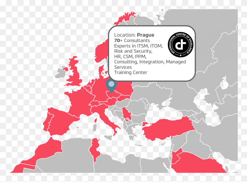 1178x850 Centre Of Excellence Servicenow Devoteam Mapa Das Religies Na Europa, Map, Diagram, Plot HD PNG Download