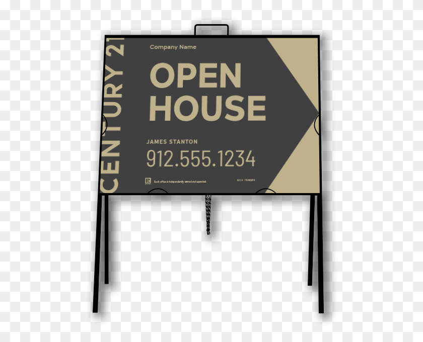 504x620 Century 21 A Frame Open House Sign Sign, Advertisement, Poster, Text HD PNG Download