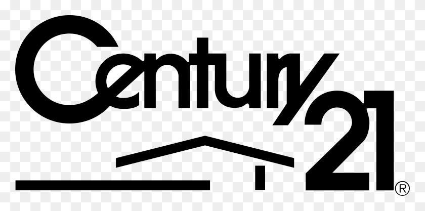 2400x1100 Century 21 New Logo Transparent Century 21 Logo Black, Moon, Outer Space, Night HD PNG Download