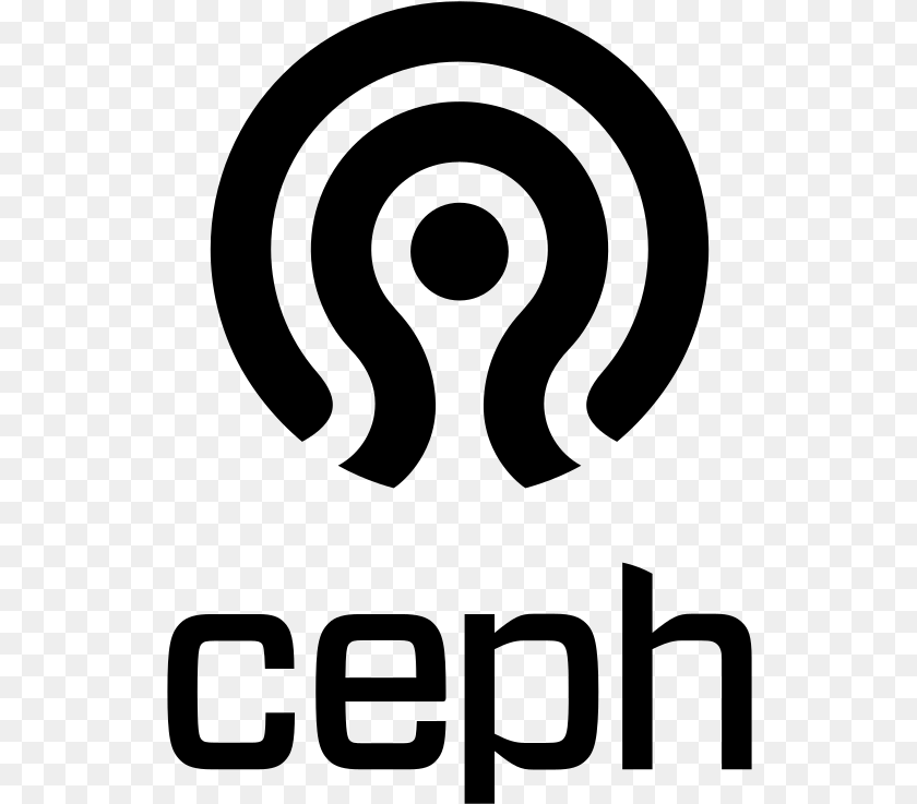 Ceph Logo Stacked Argb Black Fa Graphic Design, Gray Clipart PNG
