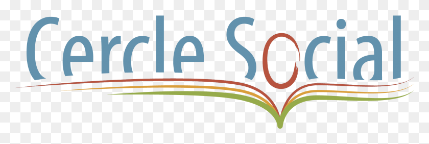 2101x599 Cercle Social Logo Графический Дизайн, Текст, Число, Символ Hd Png Скачать