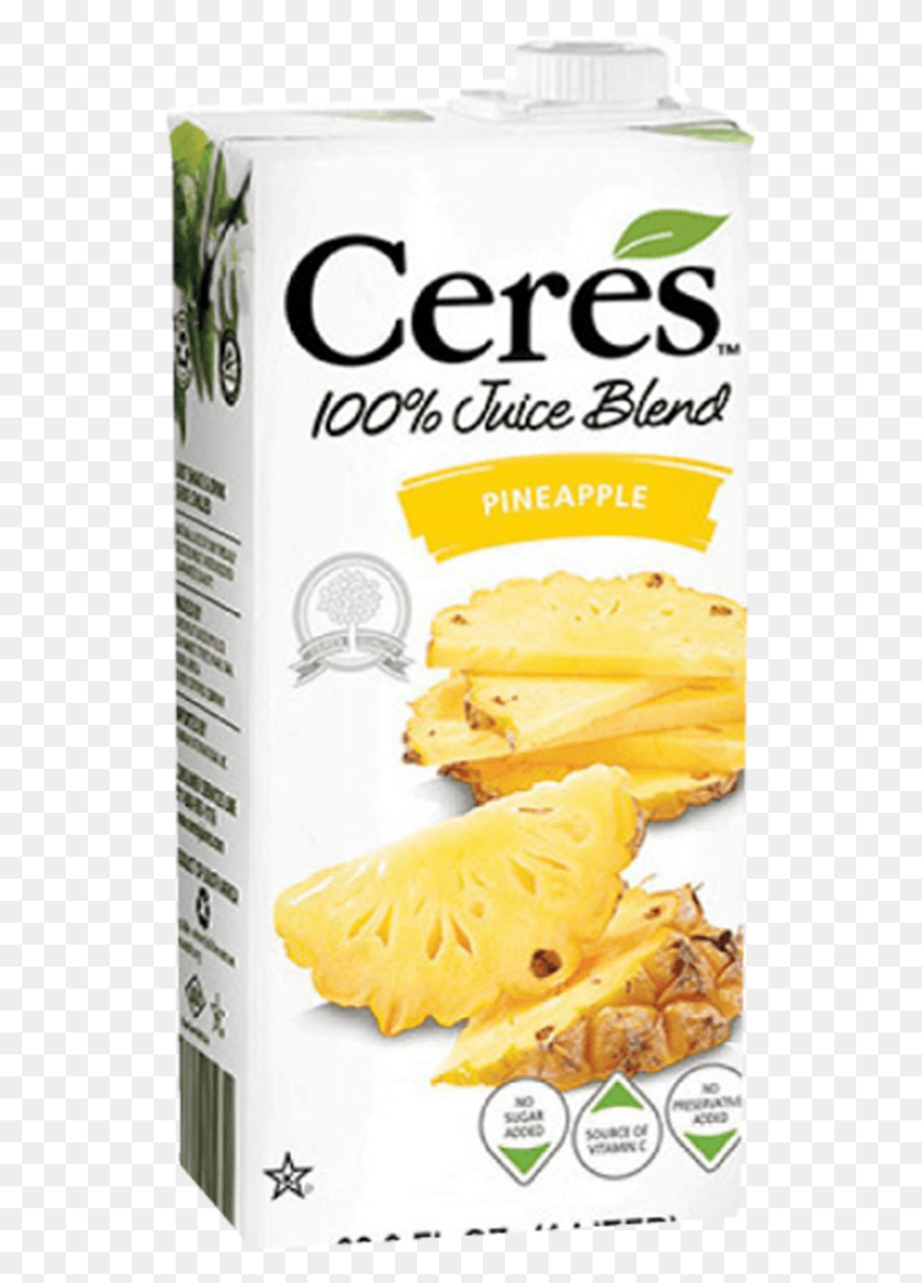 542x1108 Ceres Juice Passion Fruit 1 Ltr, Plant, Food, Pineapple HD PNG Download