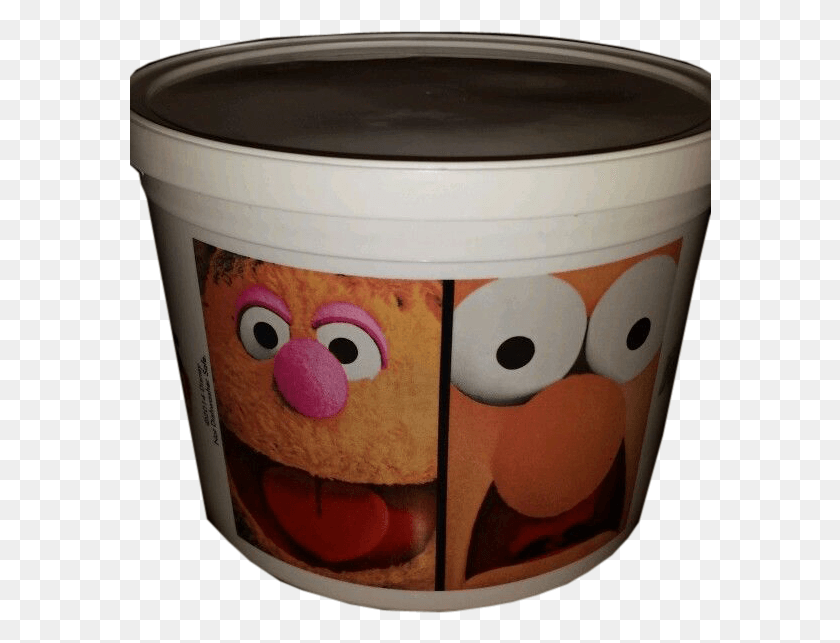 582x583 Certain Theaters Carried This Popcorn Bucket Prior Cartoon, Cup, Dessert, Food HD PNG Download
