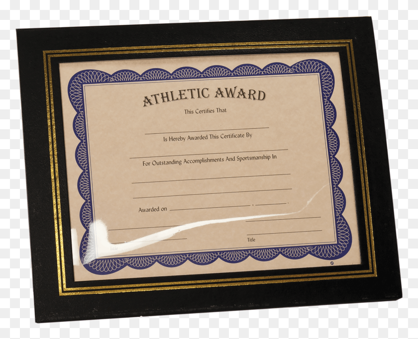 1725x1377 Certificate Amp Frame Holder Diploma, Text, Document, Label Descargar Hd Png