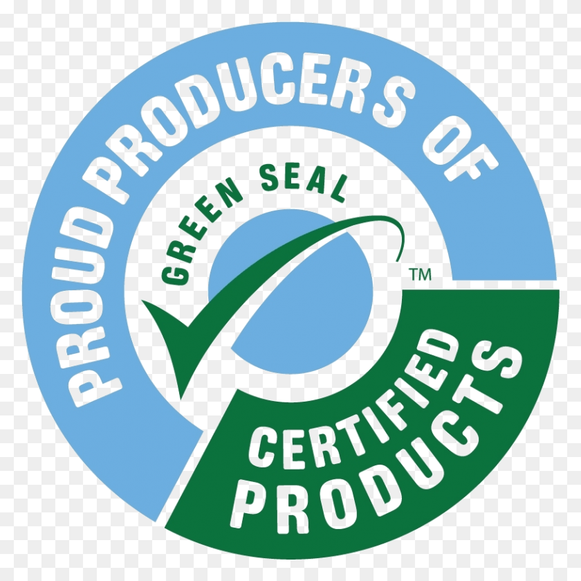 814x813 Certified Green Seal, Label, Text, Logo HD PNG Download