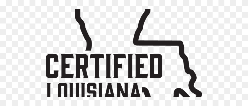 531x301 Descargar Png Logotipo Certificado De Luisiana 1 1 Red De Contratistas Certificados, Texto, Alfabeto, Word Hd Png