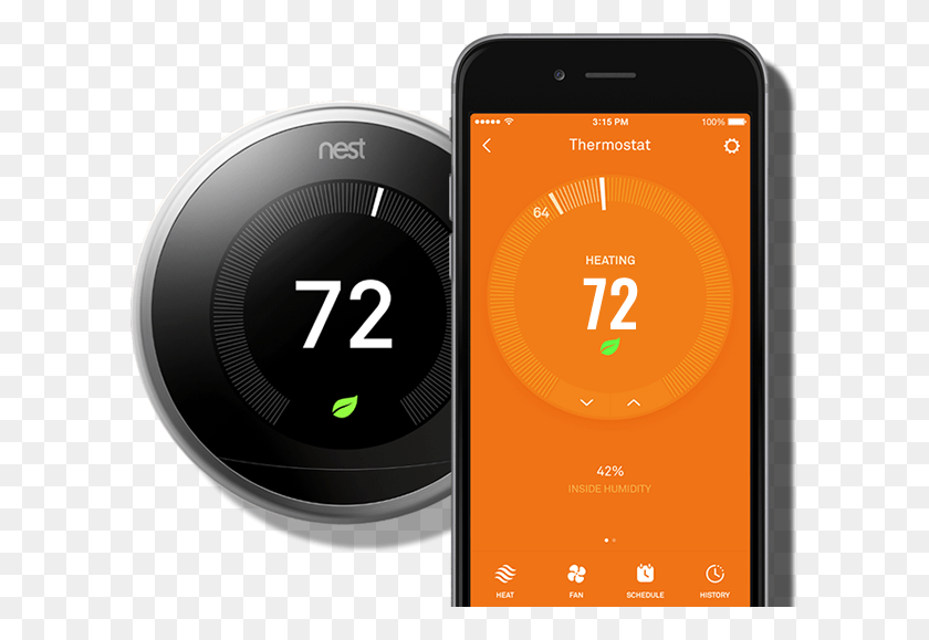 603x519 Certified Nest Pro Installer Nest E Display Current Temperature, Mobile Phone, Phone, Electronics HD PNG Download