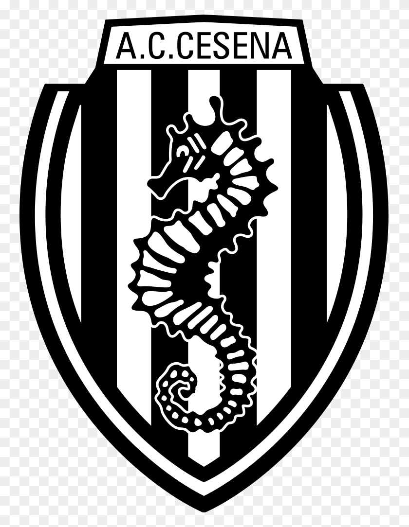 759x1024 Cesena Is One Of The Most Popular Teams In Big Five Logo Cesena, Mammal, Animal, Seahorse HD PNG Download
