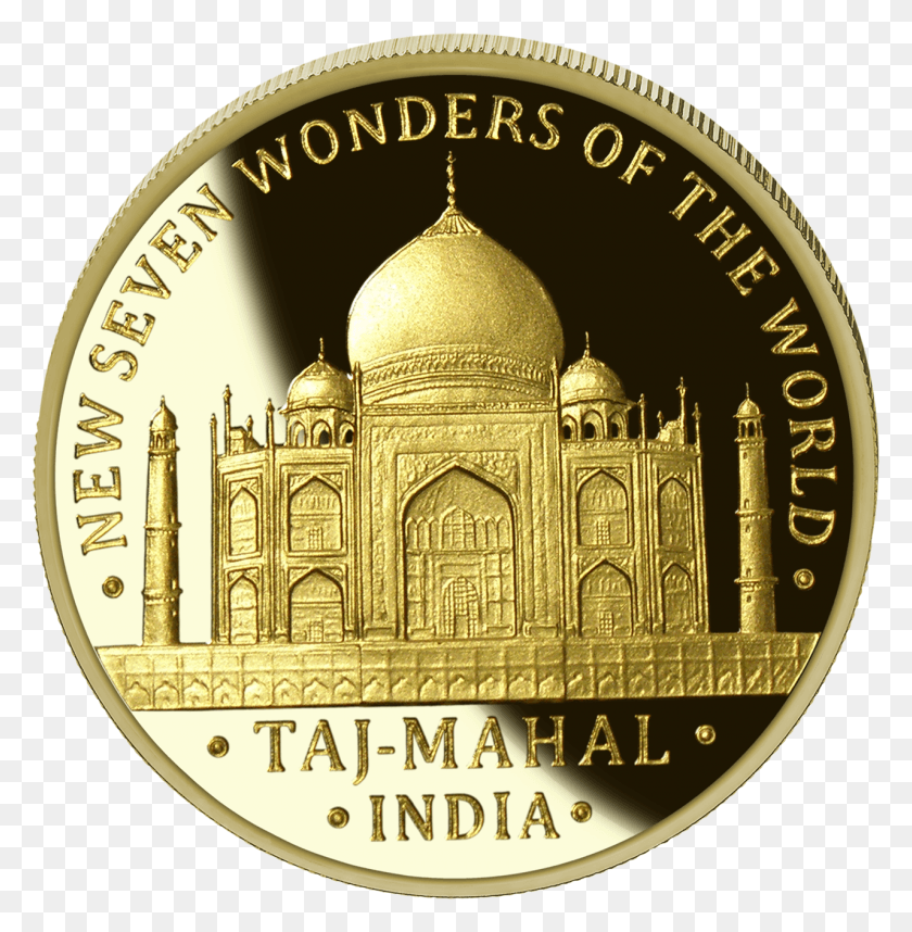 1280x1310 Cfa 1Oz Au Taj Mahal Exempt From Vat Coin, Gold, Money, Building Descargar Hd Png