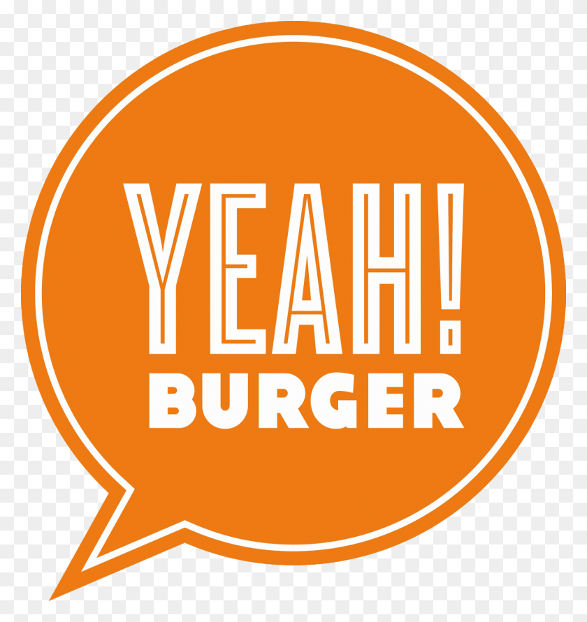 1433x1527 Cfm Social At Yeah Burger Logo, Label, Text, Symbol HD PNG Download