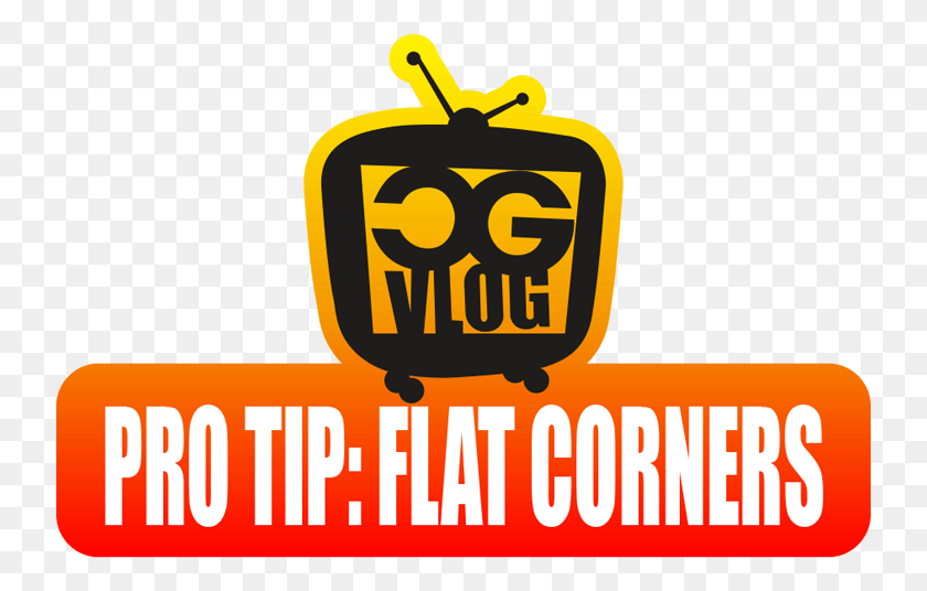 739x476 Cg Vlog How To Ride Flat Corners Emblem, Text, Alphabet, Logo HD PNG Download