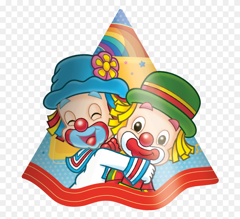 692x706 Ch Patati Festcolor Patati Patata, Performer, Clown, Birthday Cake HD PNG Download