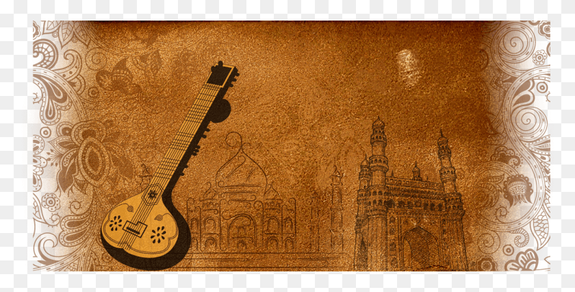 1276x600 Chaat House Cupertino Индийские Музыкальные Инструменты, Гитара, Досуг, Музыкальный Инструмент Hd Png Скачать