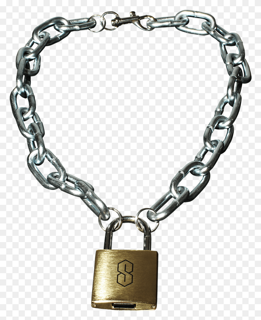 781x973 Chain Lock Lock Chain, Bracelet, Jewelry, Accessories HD PNG Download