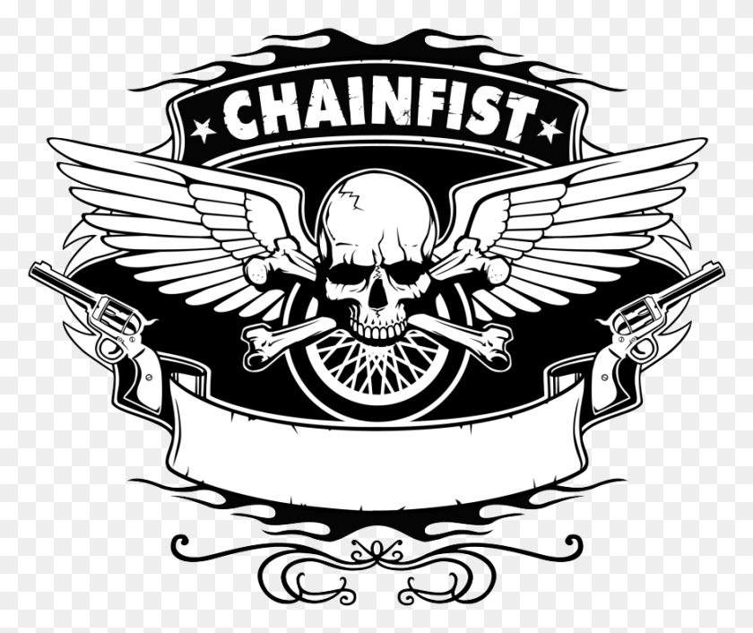 873x724 Descargar Png Logotipo De Chainfist Wings, Logotipo De Alas, Símbolo, Emblema, Marca Registrada Hd Png