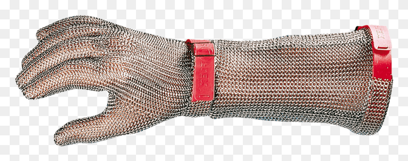 1001x351 Chainmail Butcher Glove Leather, Armor, Chain Mail, Wristwatch HD PNG Download