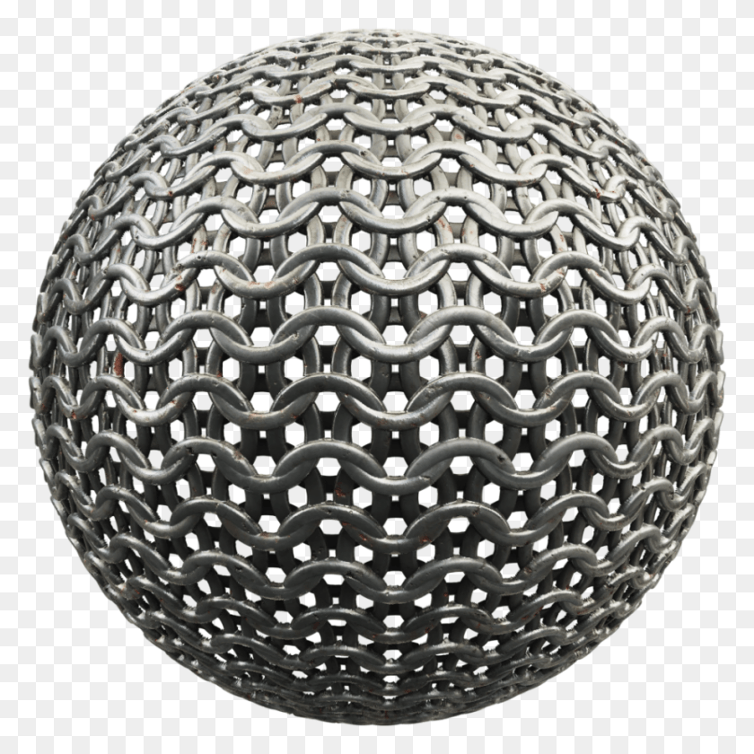 916x916 Chainmail Sphere, Rug, Triangle HD PNG Download