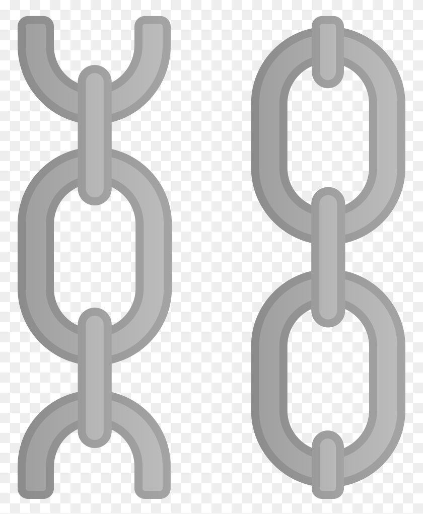 771x961 Chains Icon Chain Emoji, Lock HD PNG Download