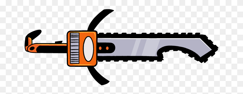 671x265 Chainsaw Mighty Magiswords Chainsaw Magisword, Text, Accessories, Accessory HD PNG Download