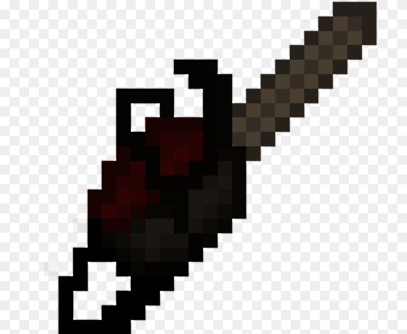 Chainsaw Minecraft, Pattern Transparent PNG