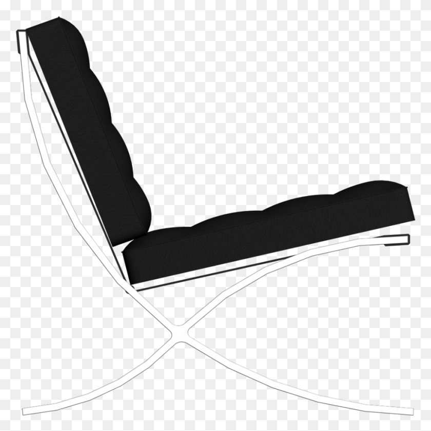 914x916 Chair Barcelona Chair Logo, Furniture, Cushion, Couch HD PNG Download