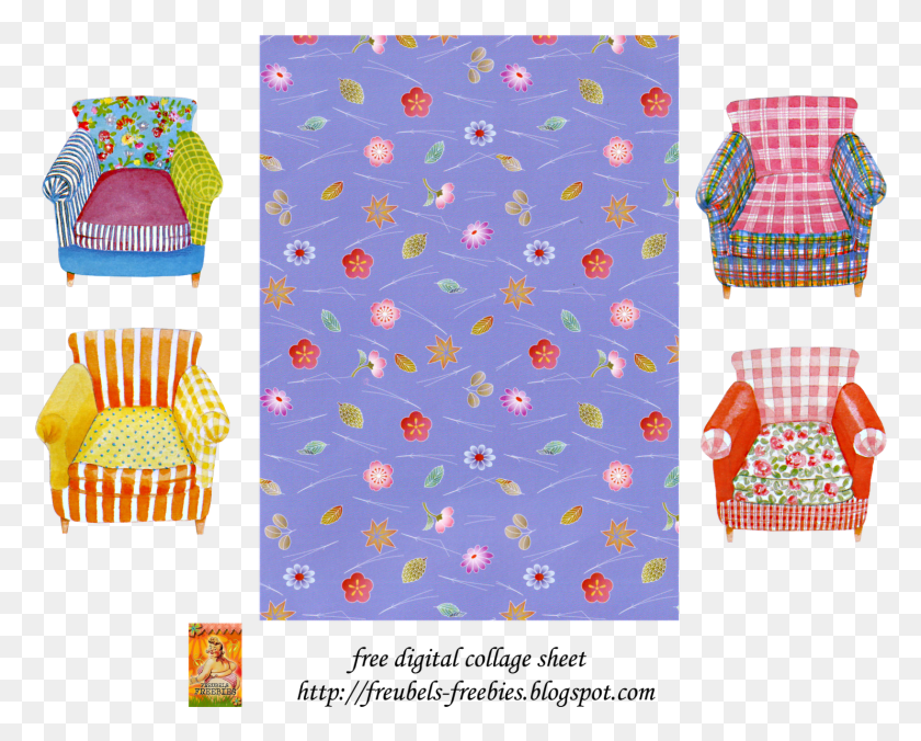 1484x1173 Chairs And Paper Pattern, Rug, Clothing, Apparel HD PNG Download