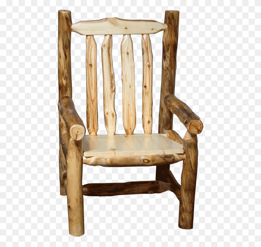 471x737 Chairs Rustic Log Furniture Of Utah Log Chairs Chair, Rocking Chair, Bench, Armchair HD PNG Download