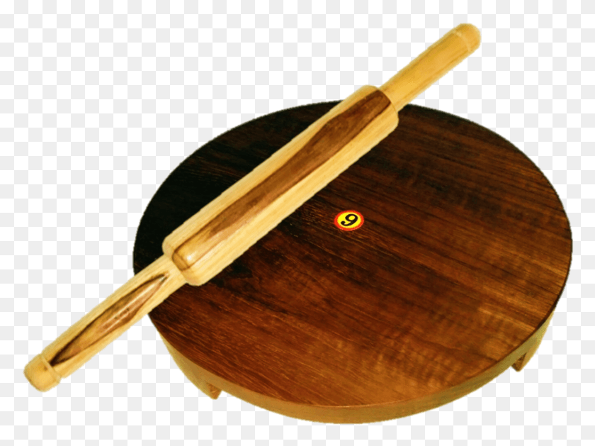 848x619 Chakla Belan Wooden Rolling Board And Rolling Pin Chakla Velna, Wood, Brush, Tool HD PNG Download