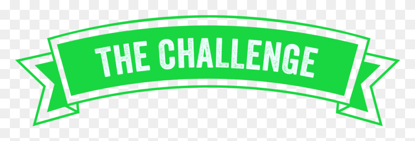 989x287 Challenge, Label, Text, Sticker HD PNG Download