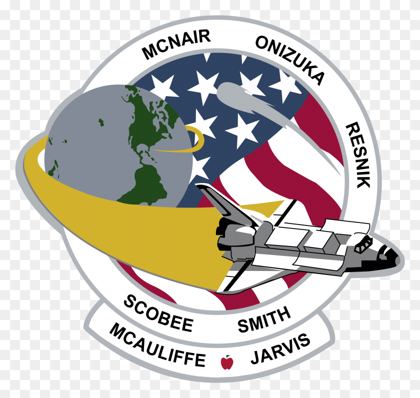 2191x2070 Логотип Challenger Mission Patch Прозрачный, Шлем, Одежда, Одежда Hd Png Скачать