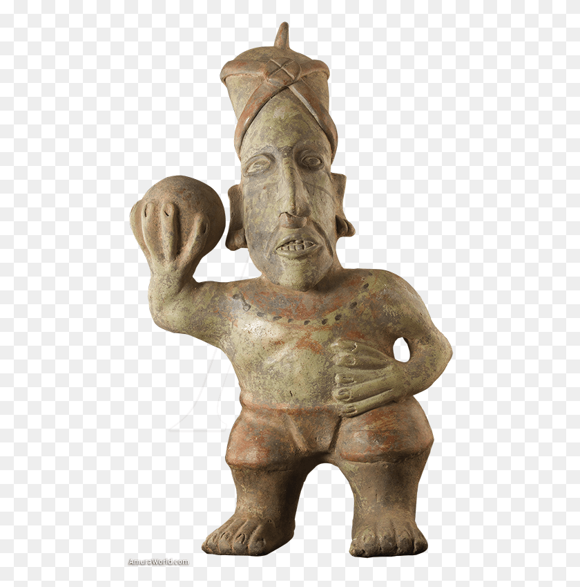 474x789 Chaman Con Teodo Bronze Sculpture, Figurine, Archaeology HD PNG Download