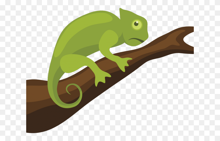 640x480 Chameleon Clipart Black And White Clip Art Chameleon, Gecko, Lizard, Reptile HD PNG Download