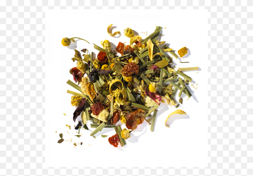 541x524 Chamomile Citrus Loose Leaf Tea Herbal Tea Leaves, Potted Plant, Plant, Vase HD PNG Download