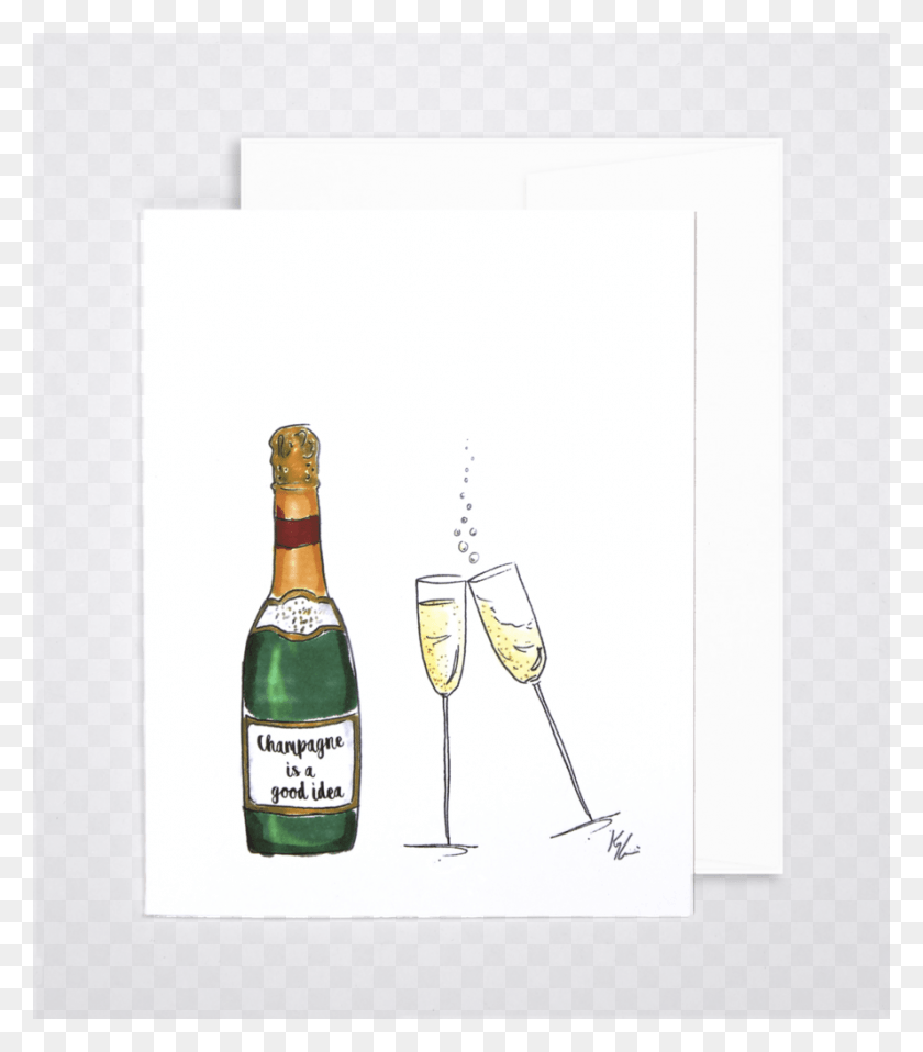 889x1024 Champagne, Alcohol, Beverage, Drink HD PNG Download