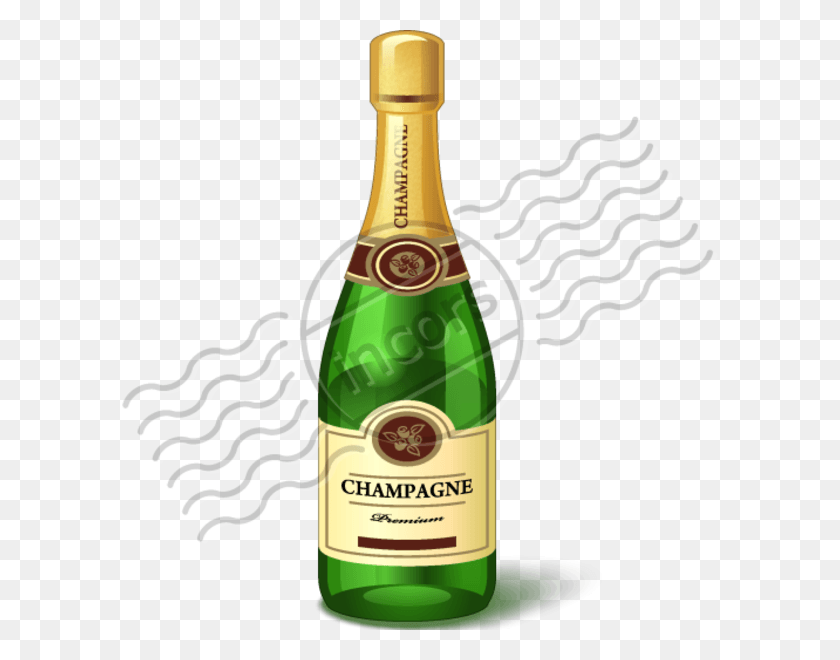 600x600 Champagne Bottle, Beer, Alcohol, Beverage HD PNG Download