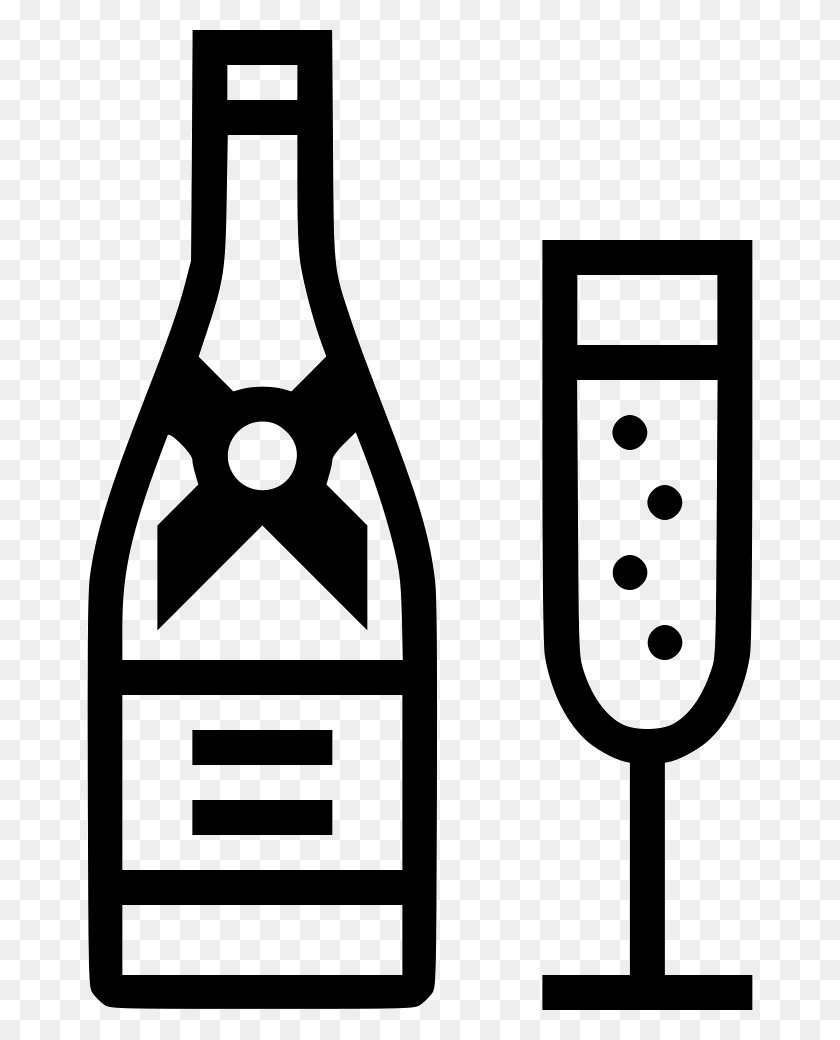 666x980 Бутылка Шампанского Стекло Комментарии Шампанское, Этикетка, Текст, Вино Hd Png Скачать