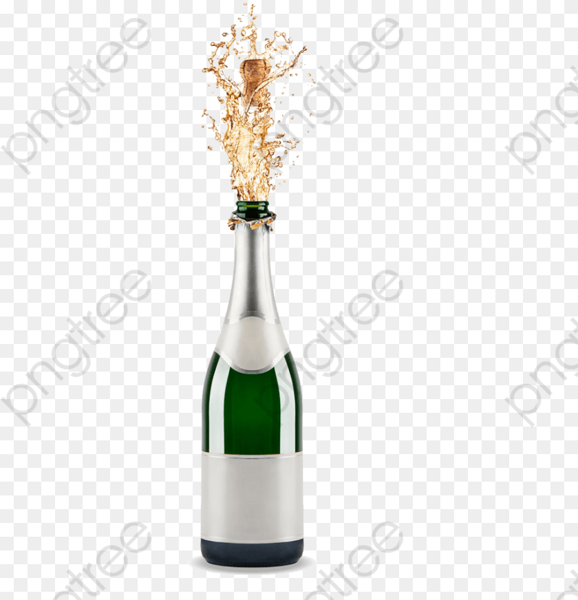 918x953 Champagne Bottle Spilled Splash Image Champagne Bottle Background, Alcohol, Beverage, Liquor, Wine PNG