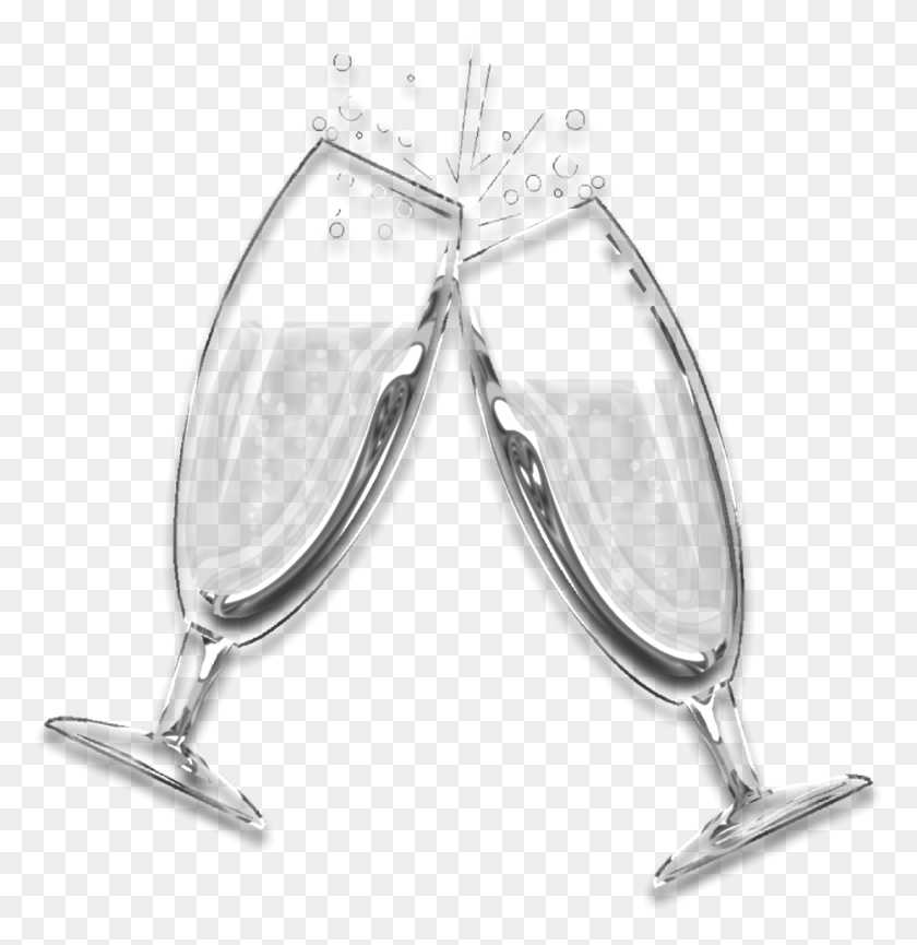 935x965 Champagne Celebrate Wedding Newyears Cheers Toast, Glass, Goggles, Accessories HD PNG Download