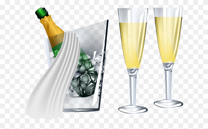 640x463 Champagne Clipart New Year39s Wine Glass, Glass, Wine, Alcohol HD PNG Download