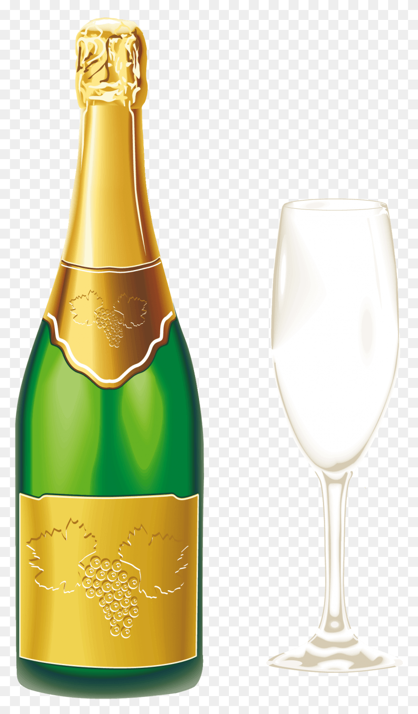 1090x1923 Бокал Шампанского Клип Арт Прозрачный Фон Зеленая Бутылка Вина, Алкоголь, Напиток, Напиток Png Скачать