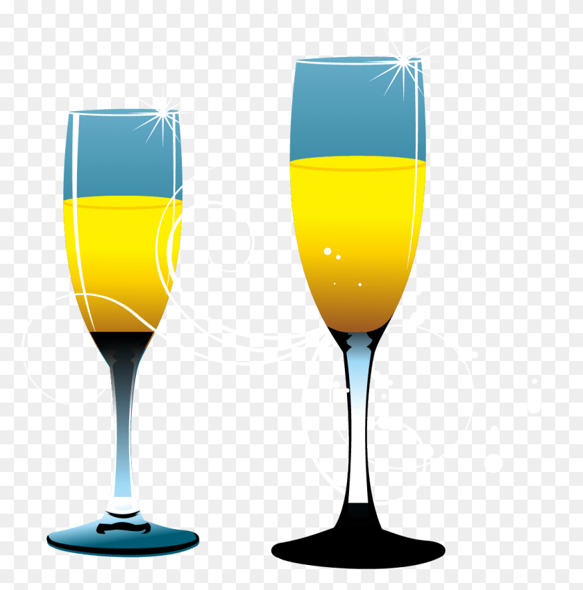 1049x1063 Champagne Glass Yellow Wine Glass, Glass, Lamp, Goblet HD PNG Download