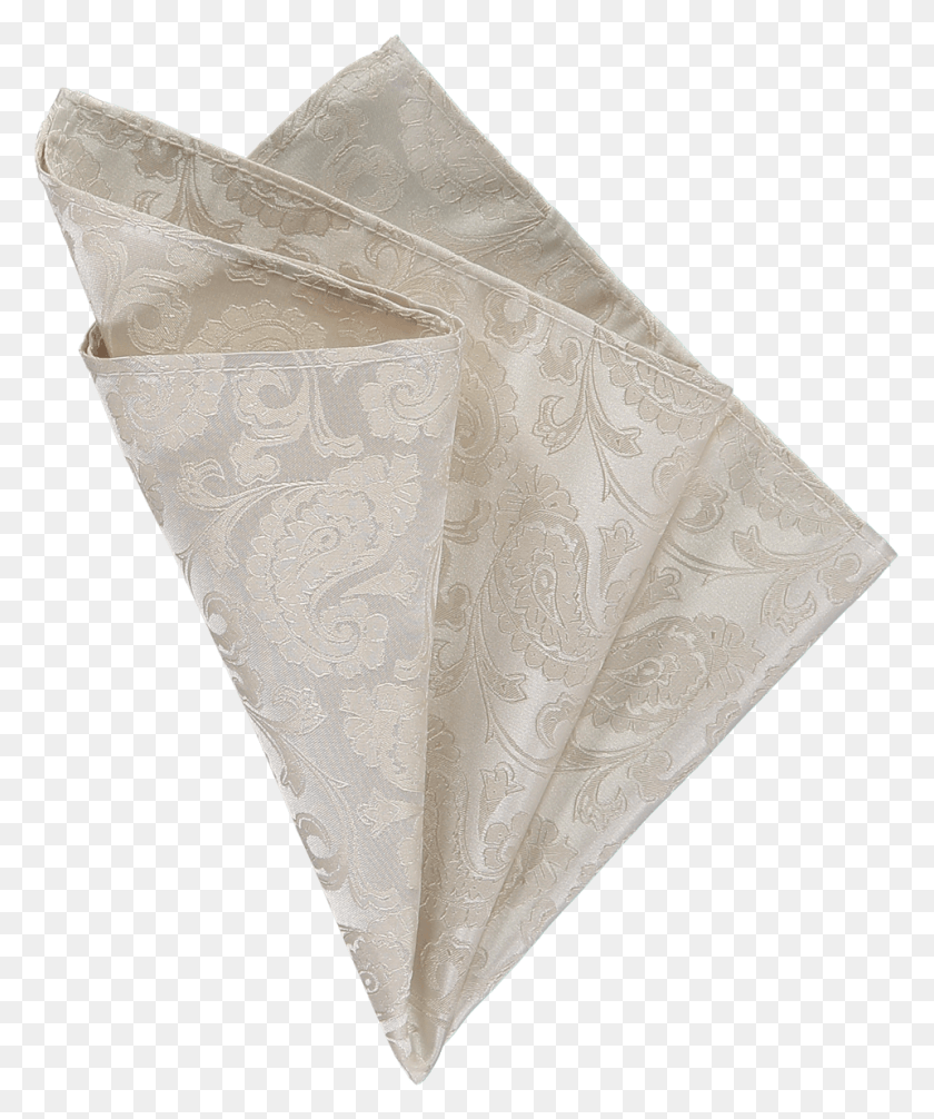 959x1164 Champagne Paisley Pocket Square Origami, Napkin, Rug HD PNG Download