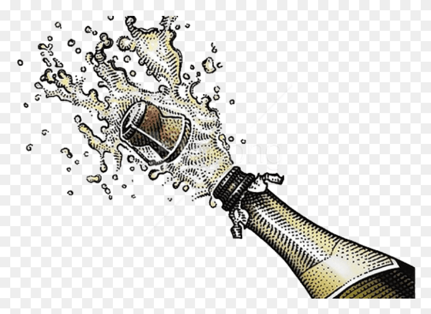 805x569 Champagne Pop, Tool, Weapon, Weaponry HD PNG Download