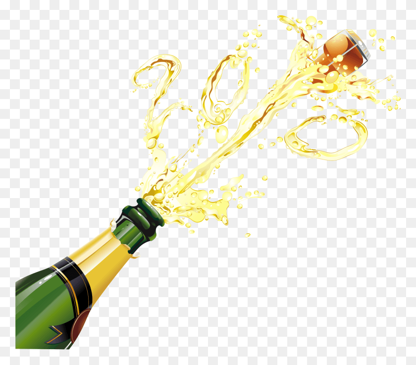 2863x2486 Champagne Pop Champagne Bottle Transparent Background, Plant, Beverage, Drink HD PNG Download