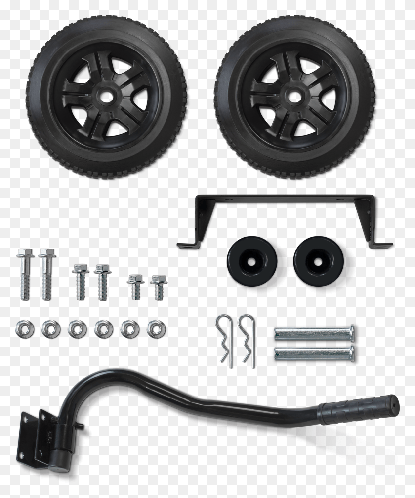 2173x2638 Champion 40065 Wheel Kit With Folding Handle And Never, Machine, Tire, Car Wheel HD PNG Download